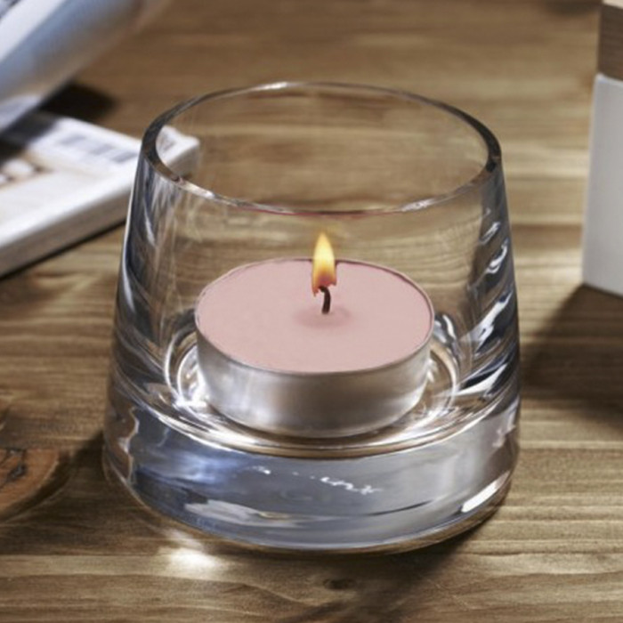JOY-TEALIGHT 80MM TRANSP.