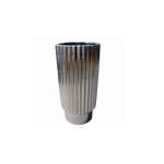 JARRA DE PORCELANA 38CM SILVER
