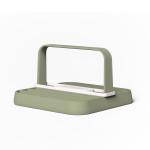 Porta-Guardanapos 22x22x13,5cm Verde OMADA