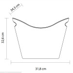 CHAMPANHEIRA VISUAL CLEAR TRANSPARENTE FB/87