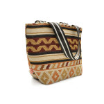 CARTEIRA LANCHEIRA KILIM LARANJA  IRIS