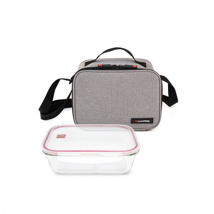 LANCHEIRA GOGLASS 3,75L CINZENTA IRIS