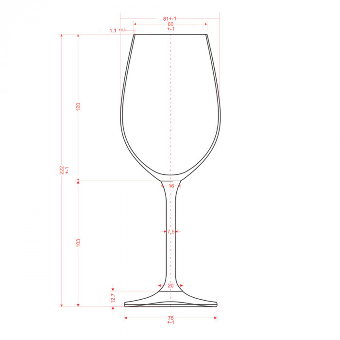 BOHEMIA COLIBRI-CJ. 6 CALICES 350 ML