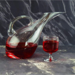 CRYSTALLIN-DECANTER VINO 1700CC 20888