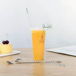 COLHER COCKTAIL TORCIDA 30cm