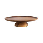 APS- PRATO DE BOLO ACACIA 33X33X8 CM