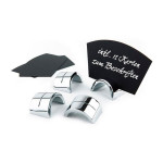 APS- CJ.6 SUPORTES P/ CART�ES 4 X 2,5cm + 12 CART�ES