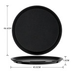BANDEJA ANTIDERRAPANTE PP 45CM