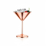 COPO MARTINI 200ML A�O INOX COBRE
