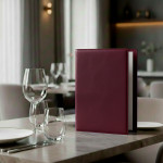 EMENTA A4 EM POLIPELE BORDEAUX