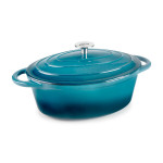 CA�AROLA OVAL 3,5L 29X21CM AZUL