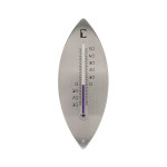 TE-TERMOMETRO OVAL INOX SH8752-B