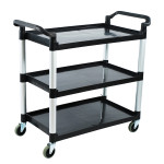CARRO SERVI�O 3 PRATELEIRAS PP 108 X 49,5 X 98 CM