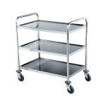 CARRO 3 TABULEIROS INOX 80.5x46xH90CM