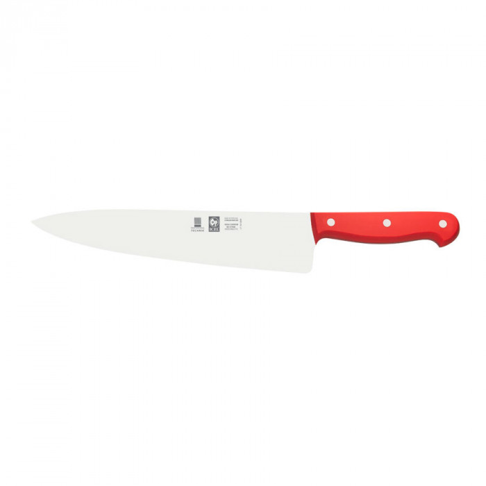 FACA DE CHEFE 300MM VERMELHA