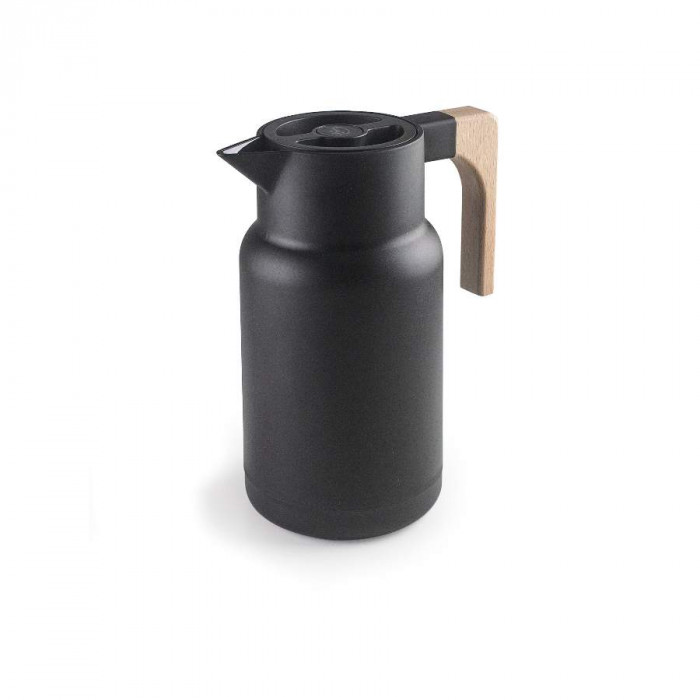 WOOD BLACK - JARRA TERMO 1L