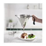 FUNIL DOSEADOR INOX 19X27CM